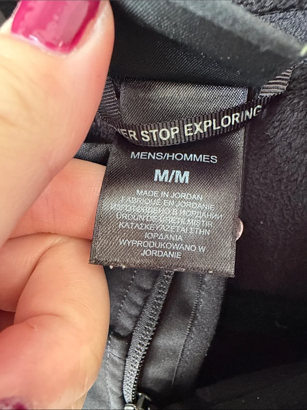 The North Face Men's Dark Gray Lightweight Softshell Jacket